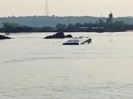 Ônibus que saiu de Mato Grosso com destino ao Maranhão perde o freio e cai em rio; Veja vídeo