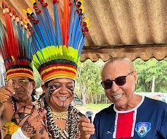 Vídeo de Júlio Campos com cacique viraliza após fala sobre picanha e trabalho indígena