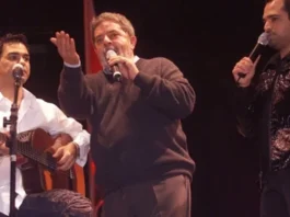 Zezé Di Camargo apoiou Lula em 2002 e fez shows em comício por R$ 5 milhões