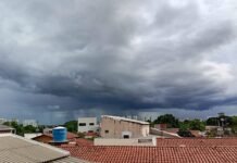 Quarta-feira será de chuva persistente e temperatura amena em Cuiabá