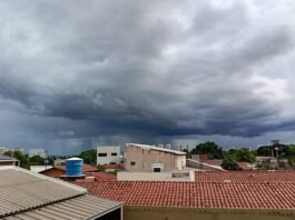 Quarta-feira será de chuva persistente e temperatura amena em Cuiabá