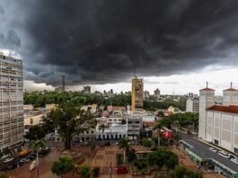Inmet emite alerta para chuvas intensas em todo estado no fim de semana