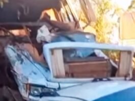 Caminhão tem pane mecânica em rodovia de MT e acaba atingido por outro; um ferido