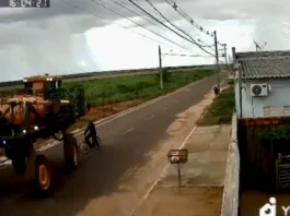 Adolescente morre após acidente com máquina agrícola em Água Boa