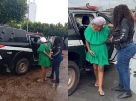 Mulher que matou e enterrou namorado é presa dentro de hospital dois dias após dar à luz