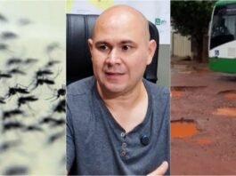 Com Abilio, o que se cria em Cuiabá são mosquitos, buracos, casos de assédio na prefeitura…