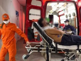 Mulher tenta matar o marido queimado durante briga em MT; ela acabou presa