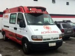 Colisão frontal em rodovia estadual mata 1 e deixa 2 feridos