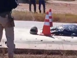 Homem invade contramão, bate moto em carreta e morre na BR-364