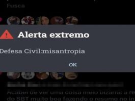 Entenda o que significa misantropia na mensagem que assustou milhões em alerta da Defesa Civil