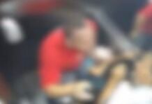 Policial aposentado é filmado agredindo idoso dentro de elevador
