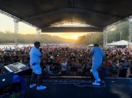Temporada de Praia em Barra do Garças começa com grande público no show de Mário e Thizil
