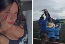 Novo vídeo mostra momento exato da queda de mulher que foi lançada sem corda em rope jump