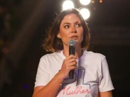 Em crise com Flávio, Michelle deixa presidência do PL Mulher