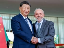 China declara apoio ao Brasil contra interferência externa