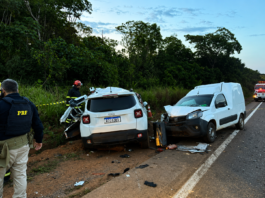Carro carregado com drogas se envolve em grave acidente na BR-163 e deixa dois mortos em Mato Grosso