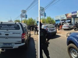 Delegado aponta que bandidos planejavam levar empresário como refém em assalto em Várzea Grande