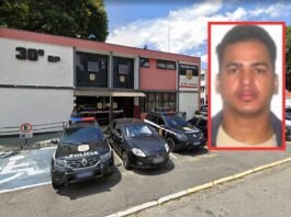 Homem mata ex-mulher com 12 facadas na frente dos filhos e pula do 15º andar