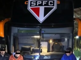 Ônibus do São Paulo é parado com 86 kg de maconha na Bolívia
