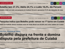 Pesquisas fraudulentas querem intervir nos resultados das eleições