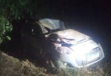 Mãe e filho morrem e três ficam feridos em capotamento em rodovia de Mato Grosso
