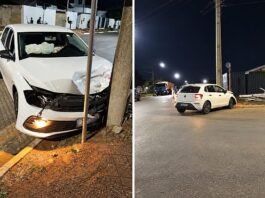 Colisão entre dois carros deixa duas pessoas feridas em Nova Mutum