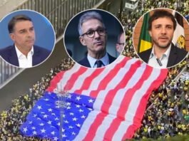 Flávio Bolsonaro, Zema e Renan Santos vão às ruas contra Moraes e STF no 7/9