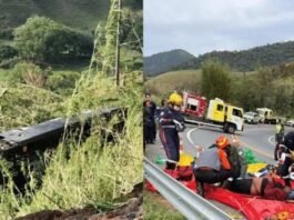 Quem são as vítimas do acidente com ônibus que caiu em ribanceira e deixou seis mortos na divisa entre MG e SP