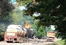 Motorista fica em estado grave após colisão entre carretas em rodovia de Mato Grosso