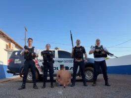 Suspeito de tentar furtar agência de cooperativa é detido pela Polícia Militar em Brianorte