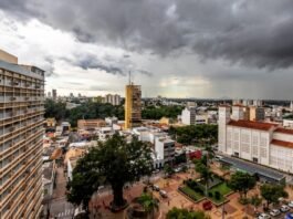 Cuiabá tem alerta para tempestades e ventos de até 60 km/h