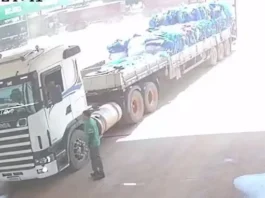 Caminhoneiro abastece R$ 1,5 mil em diesel e deixa posto sem pagar em Nova Mutum