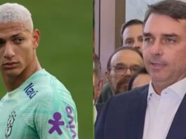 Richarlison cobra Flávio Bolsonaro por mansão de R$ 10 milhões no RJ