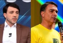 Renan diz que medo de Flávio cancelou debate na TV