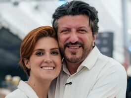 Viúva de Lito Sousa desabafa sobre 1ª viagem de avião após morte do marido